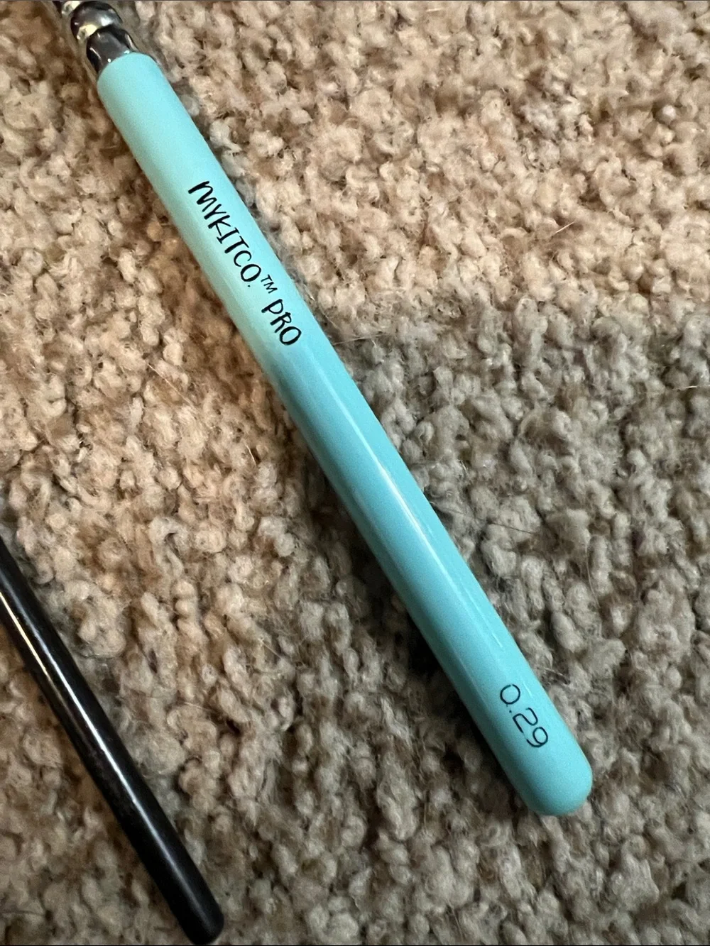 🎨 MAC #263 Small Angle Brush ( Eyes ) BONUS MYKITCO PRO 0.29 Brush